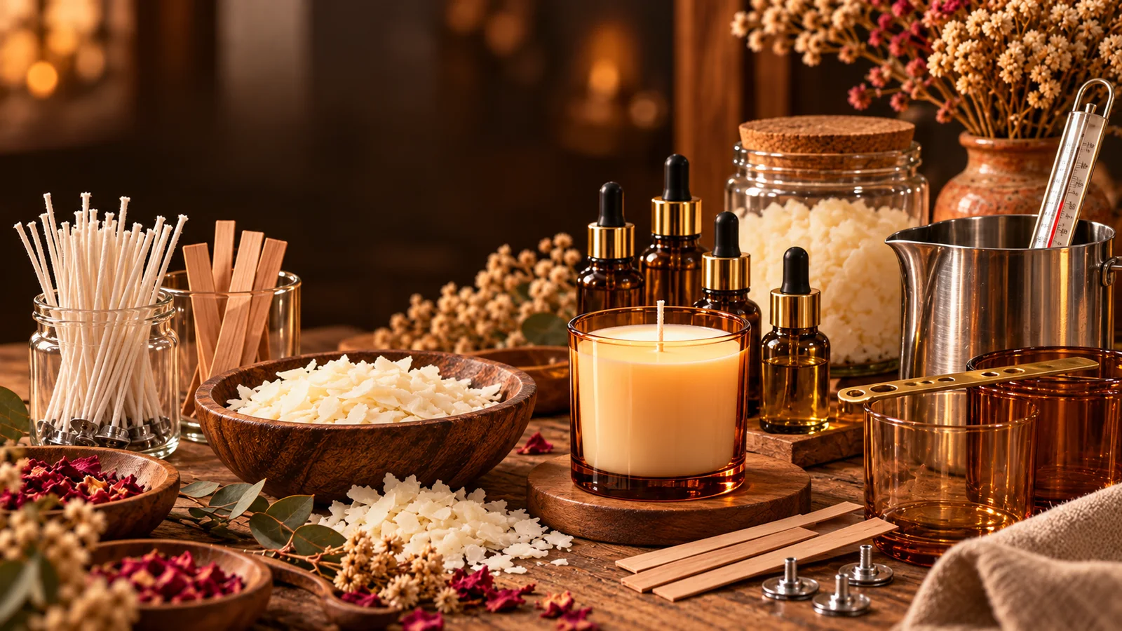 Módulo 5: Fundamentos de vela aromática